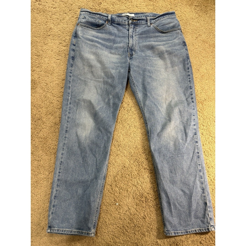 Levis Signature Gold Jeans Men 38x28 Athletic Medium Blue Denim Tapered Leg